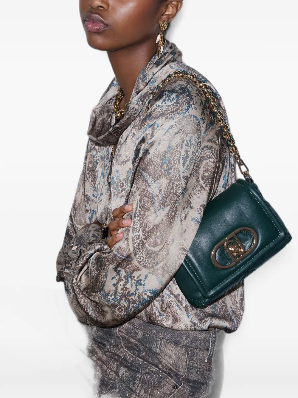 LIU JO LaPuffy kleine tas Groen