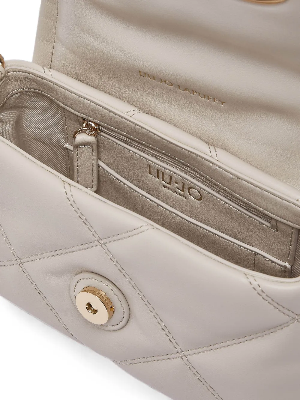 LIU JO LaPuffy kleine tas Beige