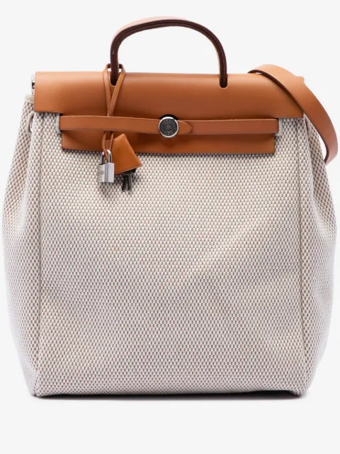 Hermès Pre-Owned 2004 Toile Herbag GM backpack