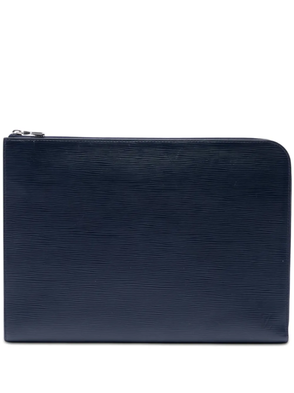 Louis Vuitton Pre-Owned 2017 Epi Pochette Jour GM clutch bag - Blue
