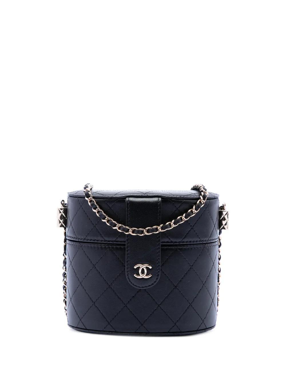 CHANEL Pre-Owned Trousse CC trapuntata 2021 - Nero