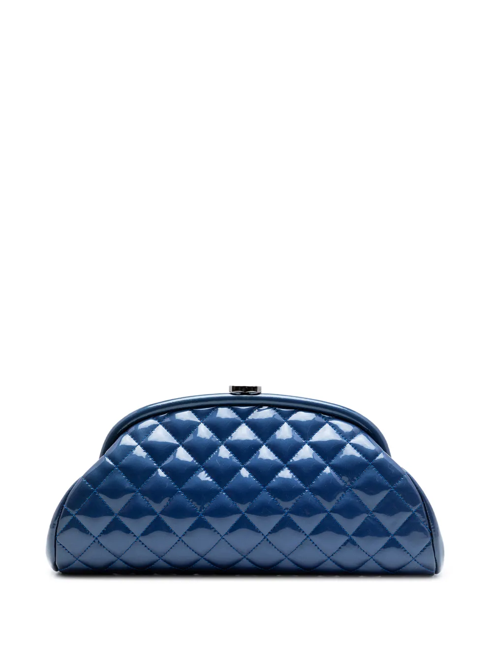 CHANEL Pre-Owned Clutch Timeless Kiss Lock 2012 - Blu