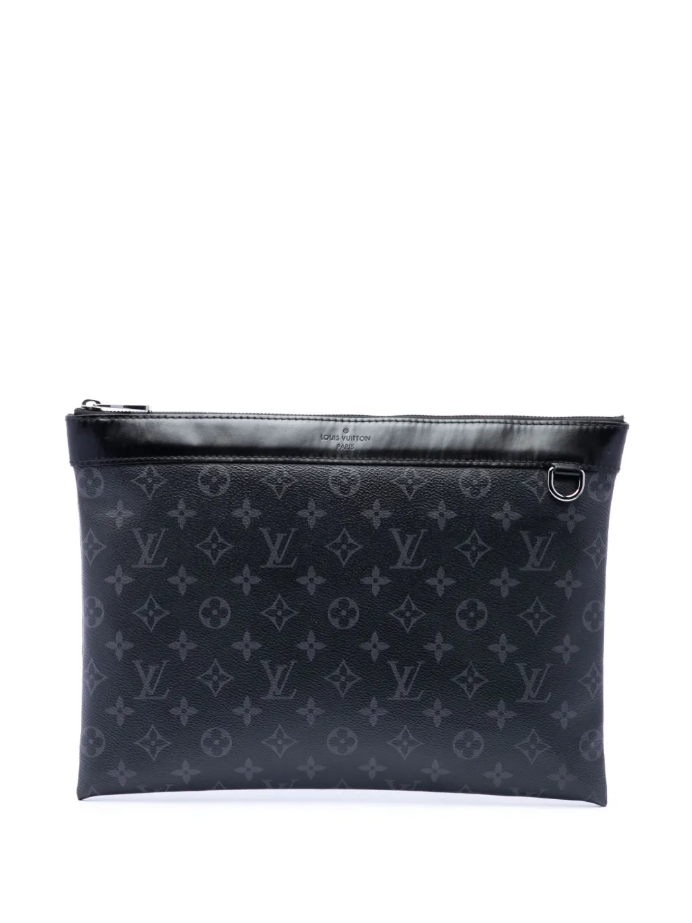 Louis Vuitton Pre-Owned 2018 Eclipse Discovery Pochette GM Clutch mit Monogramm - Schwarz