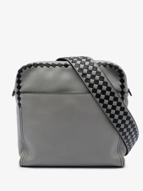 Bottega Veneta Pre-Owned 2012-2026 Intrecciato Trimmed Nappa crossbody bag