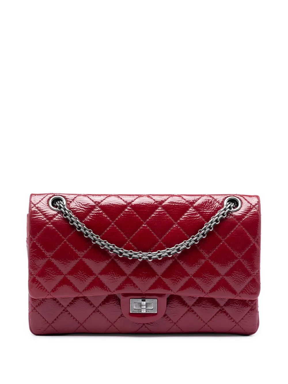 CHANEL Pre-Owned Borsa a spalla 2.55 Double Flap 226 2013-2014 - Rosso