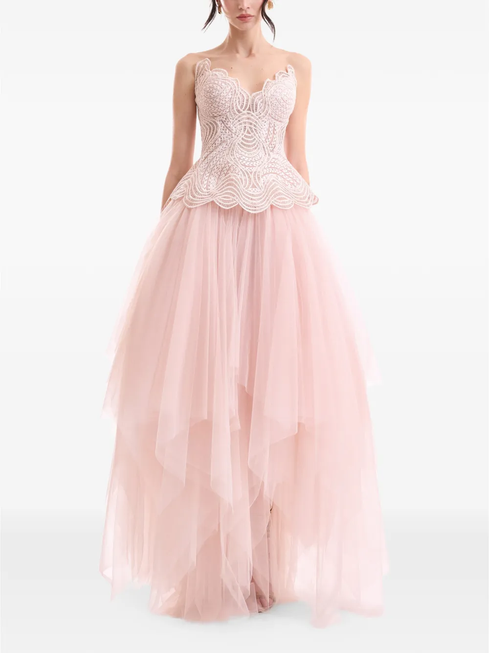 Gemy Maalouf Tulen rok Roze
