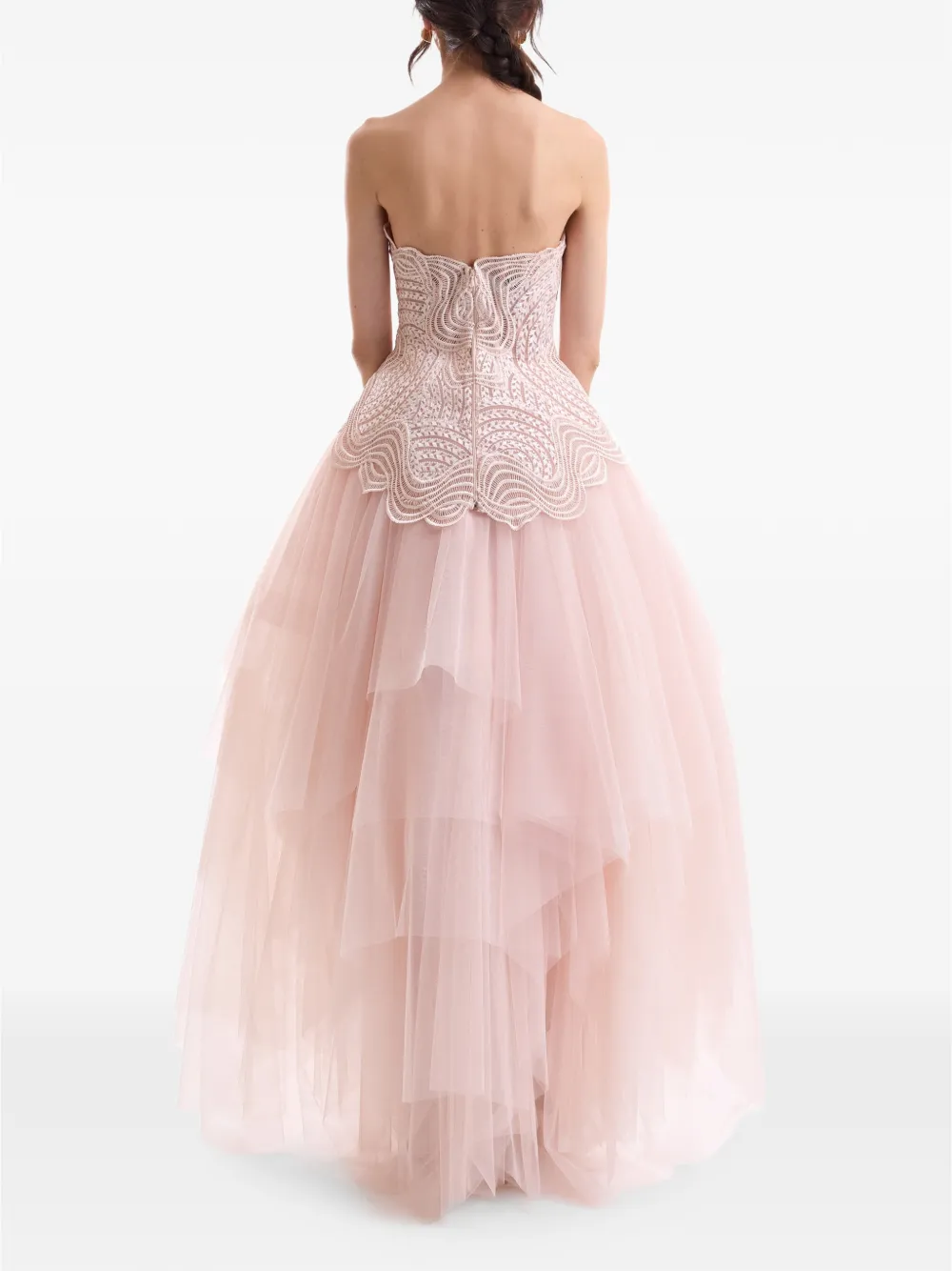 Gemy Maalouf Tulen rok Roze