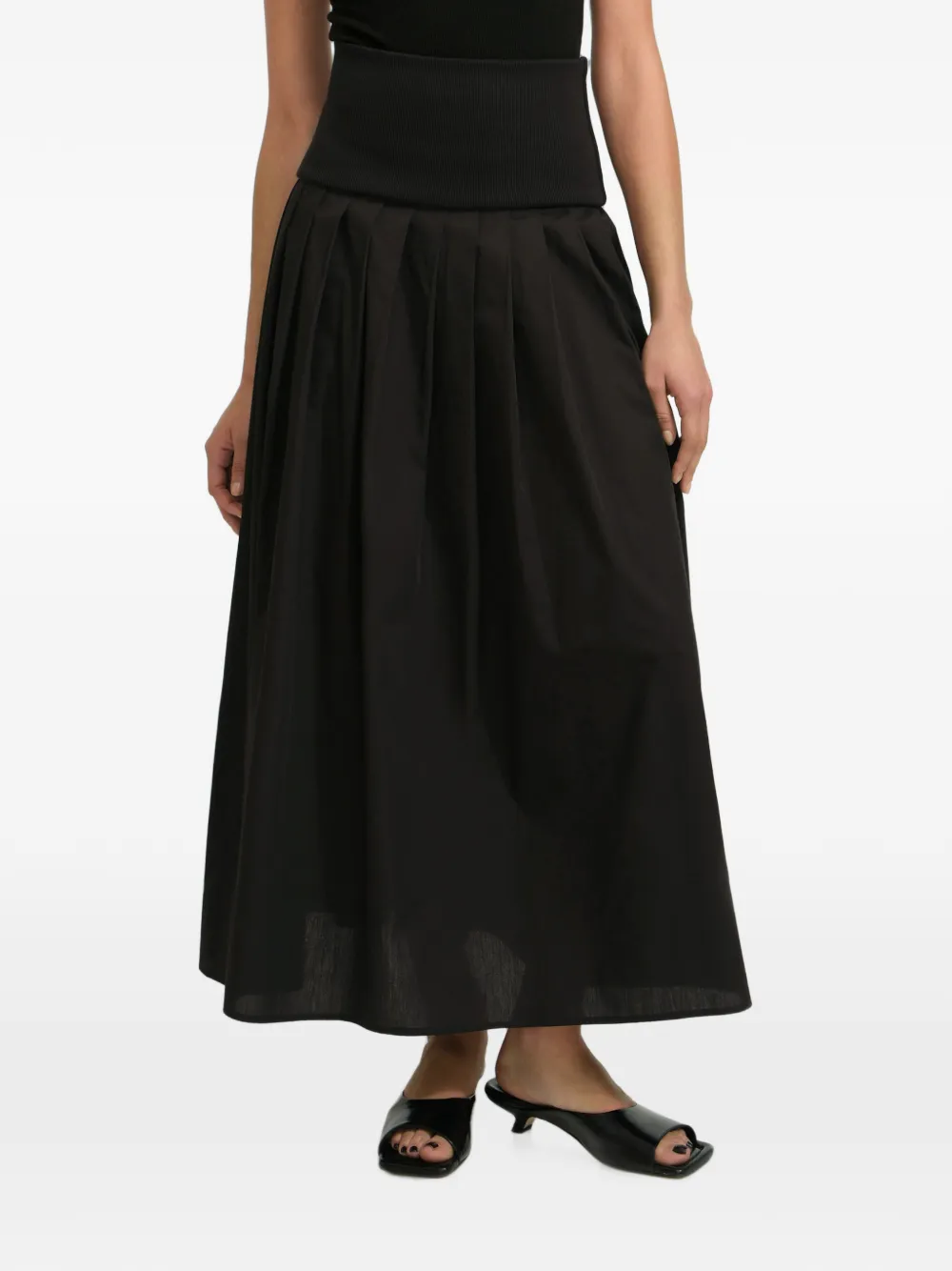 Marcella Kenmare maxi skirt - Schwarz