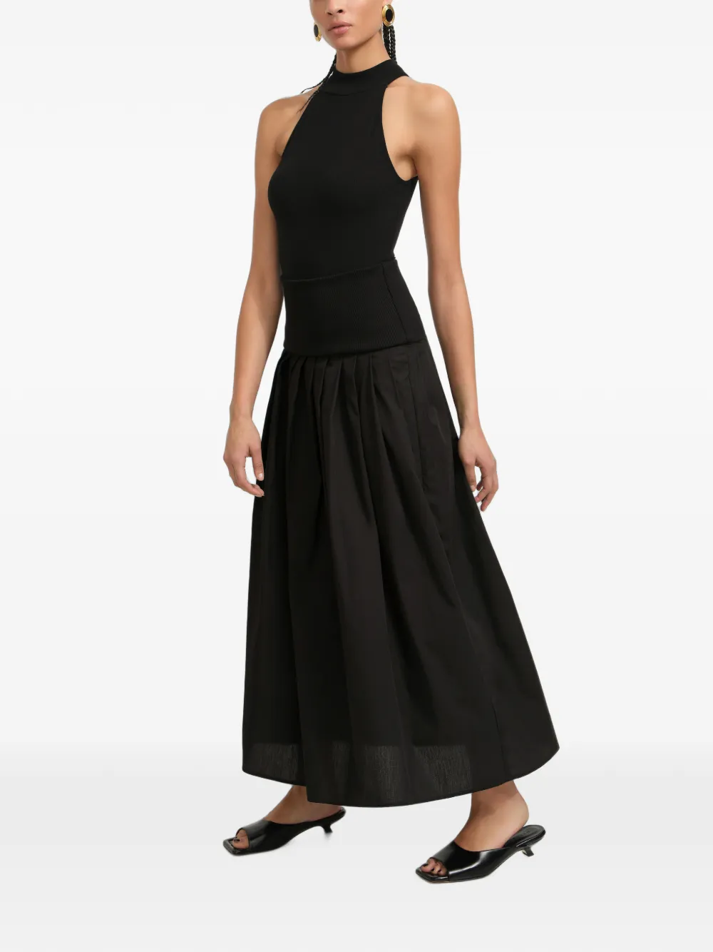 Marcella Kenmare maxi-rok Zwart