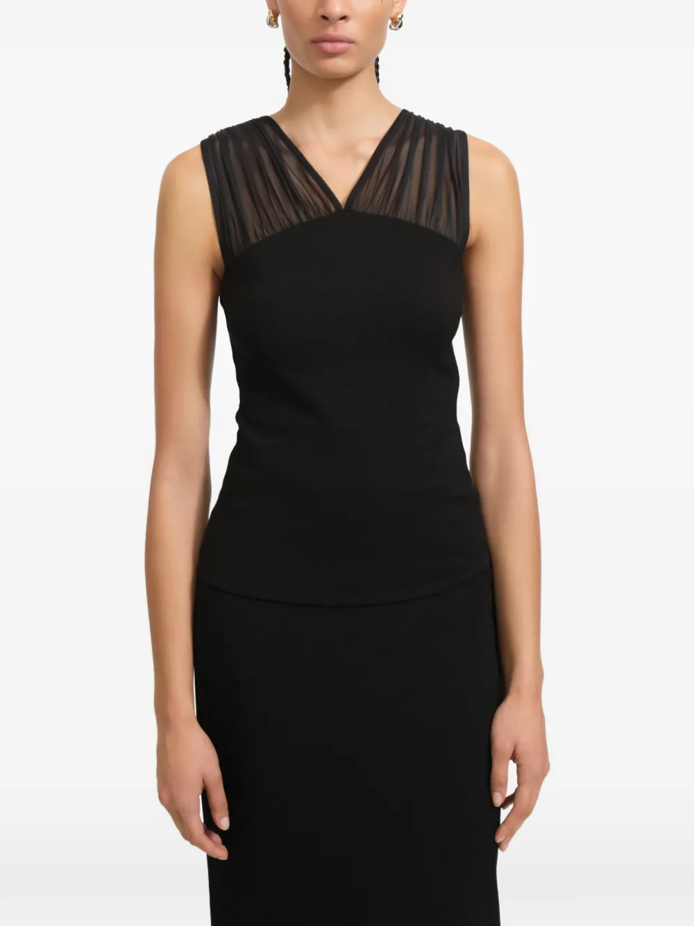 Marcella Bellamy top - Nero