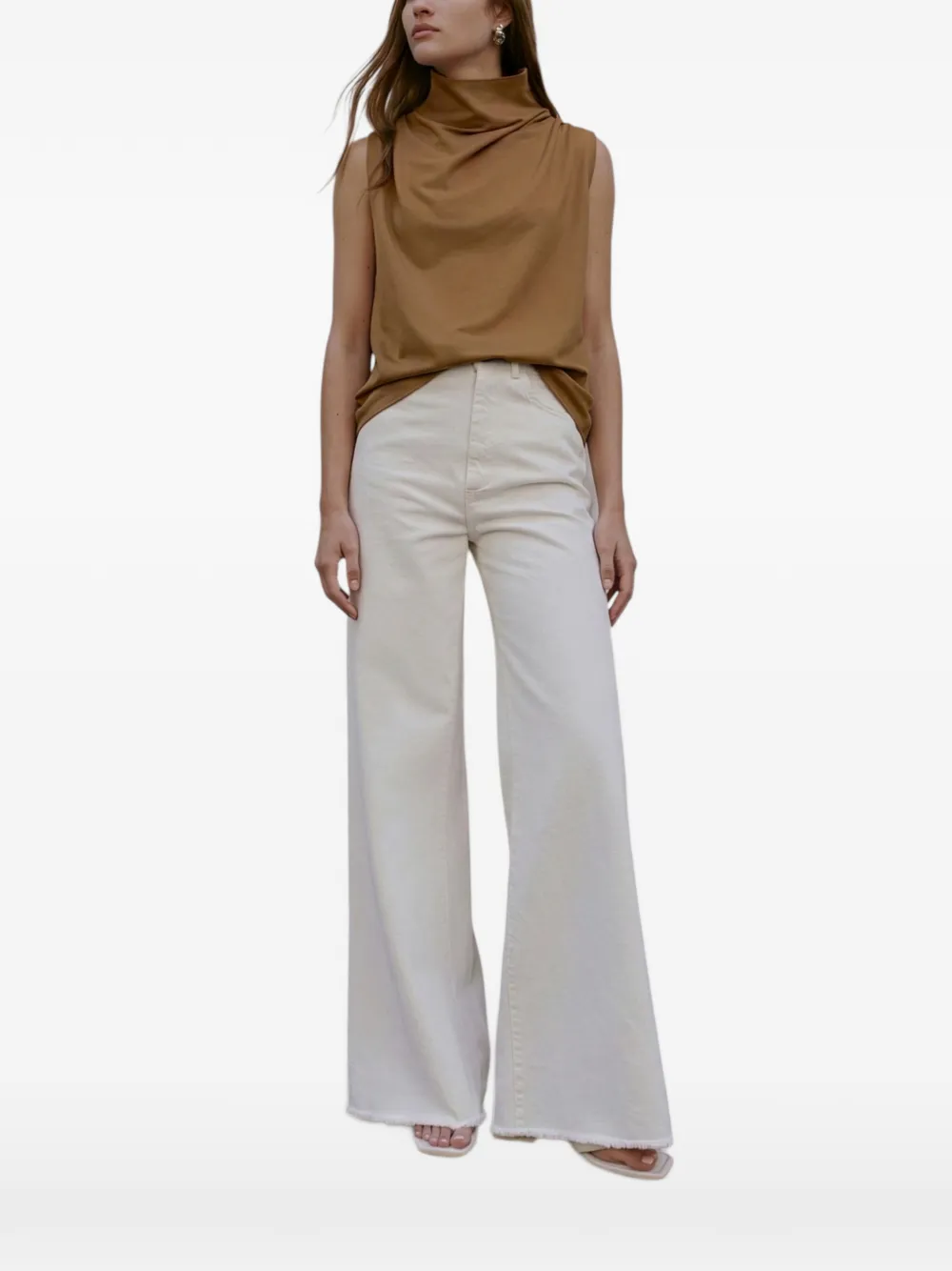 Marcella Finch top - Marrone