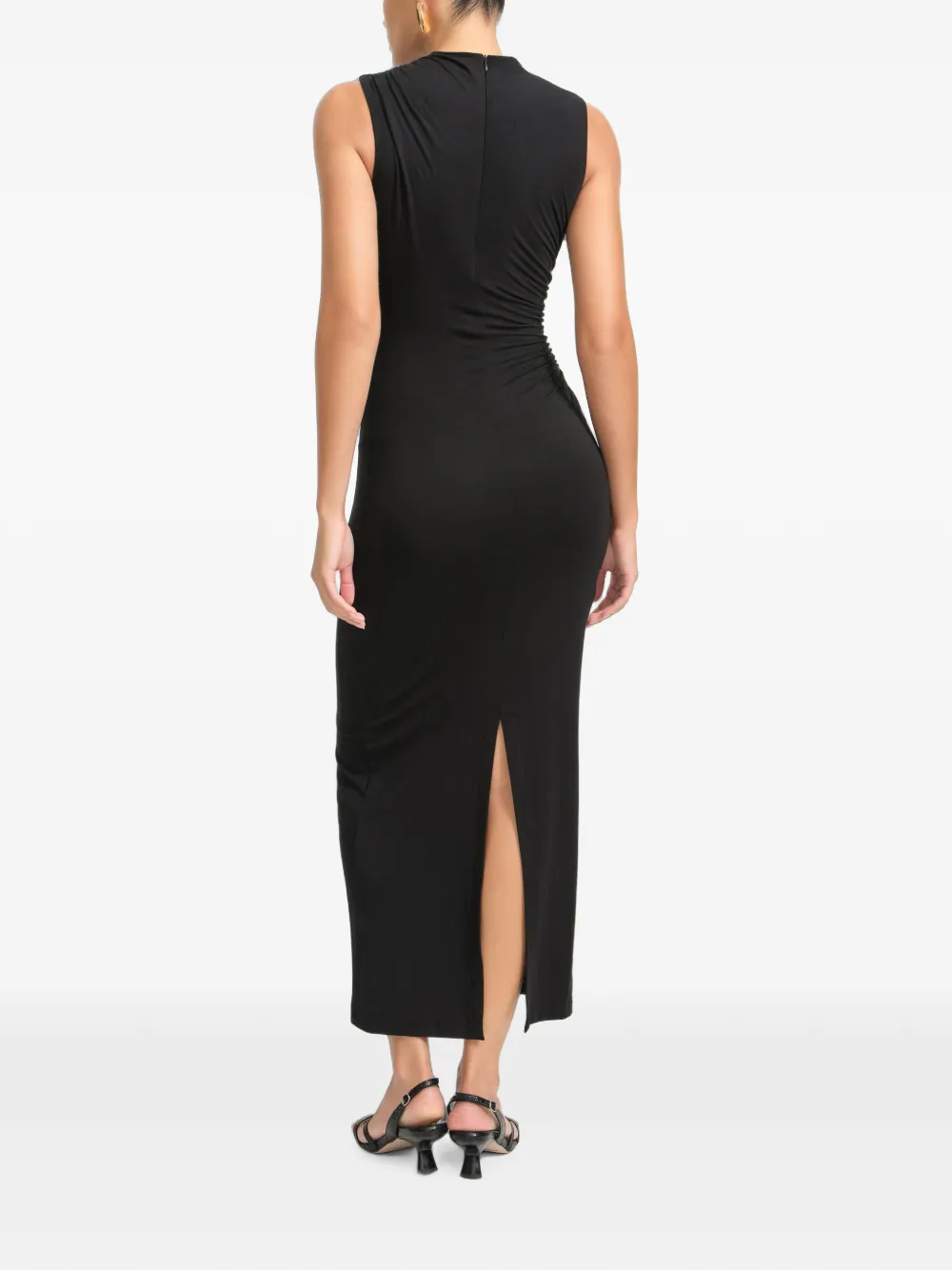 Marcella Astin maxi-dress Zwart
