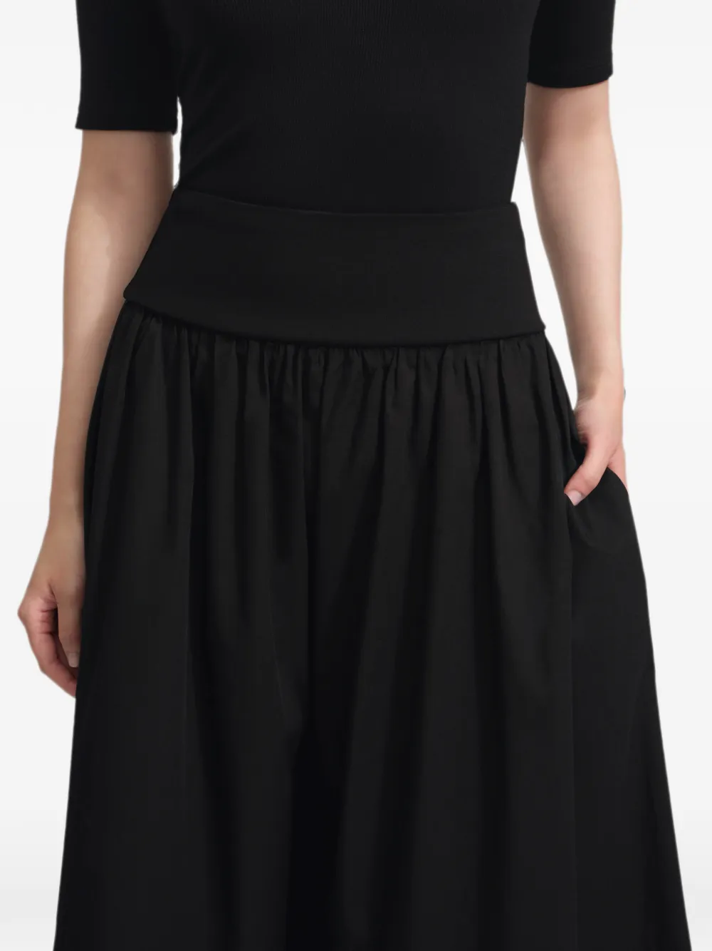 Marcella Throop maxi-rok Zwart