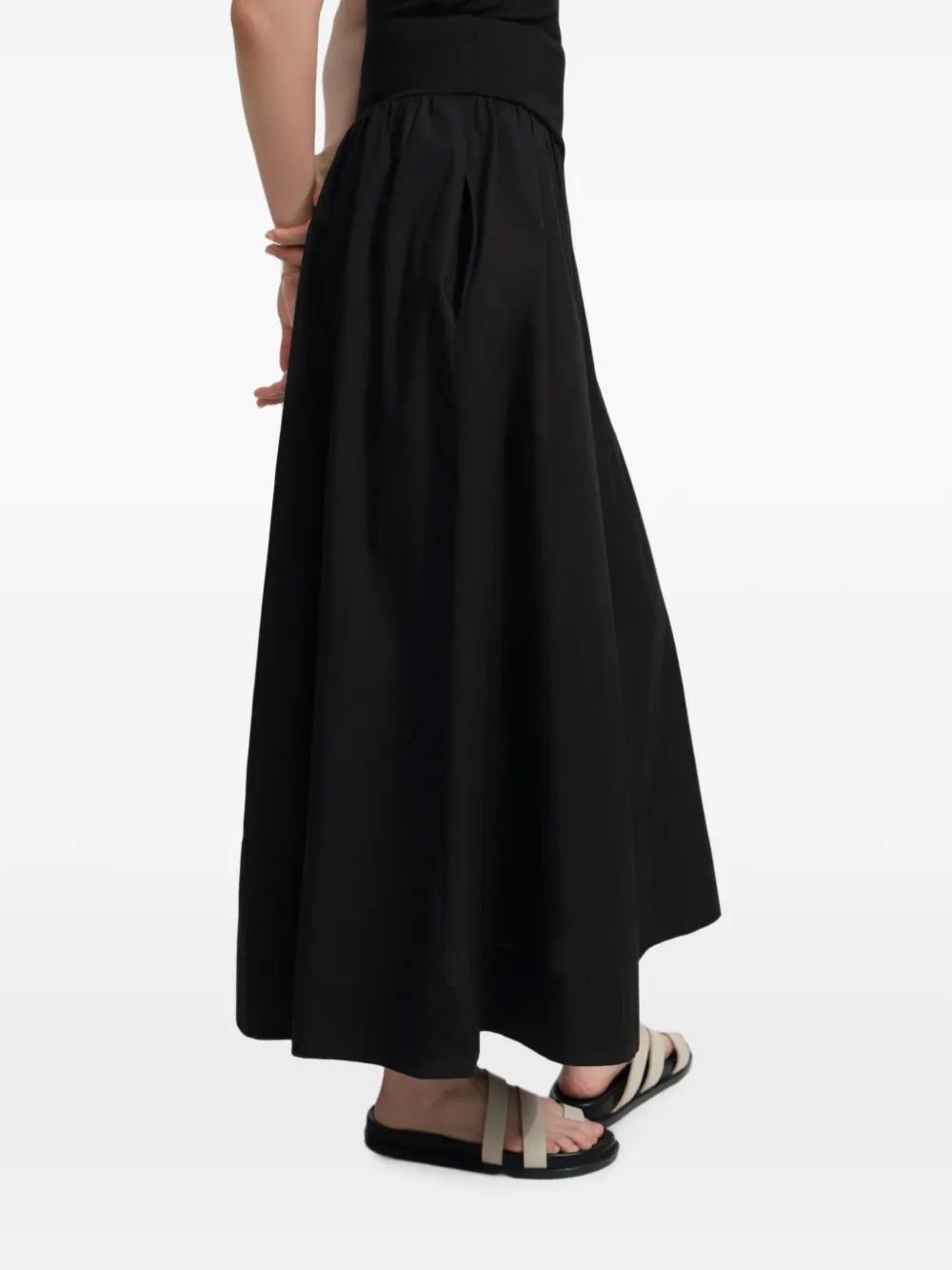 Marcella Throop maxi-rok Zwart