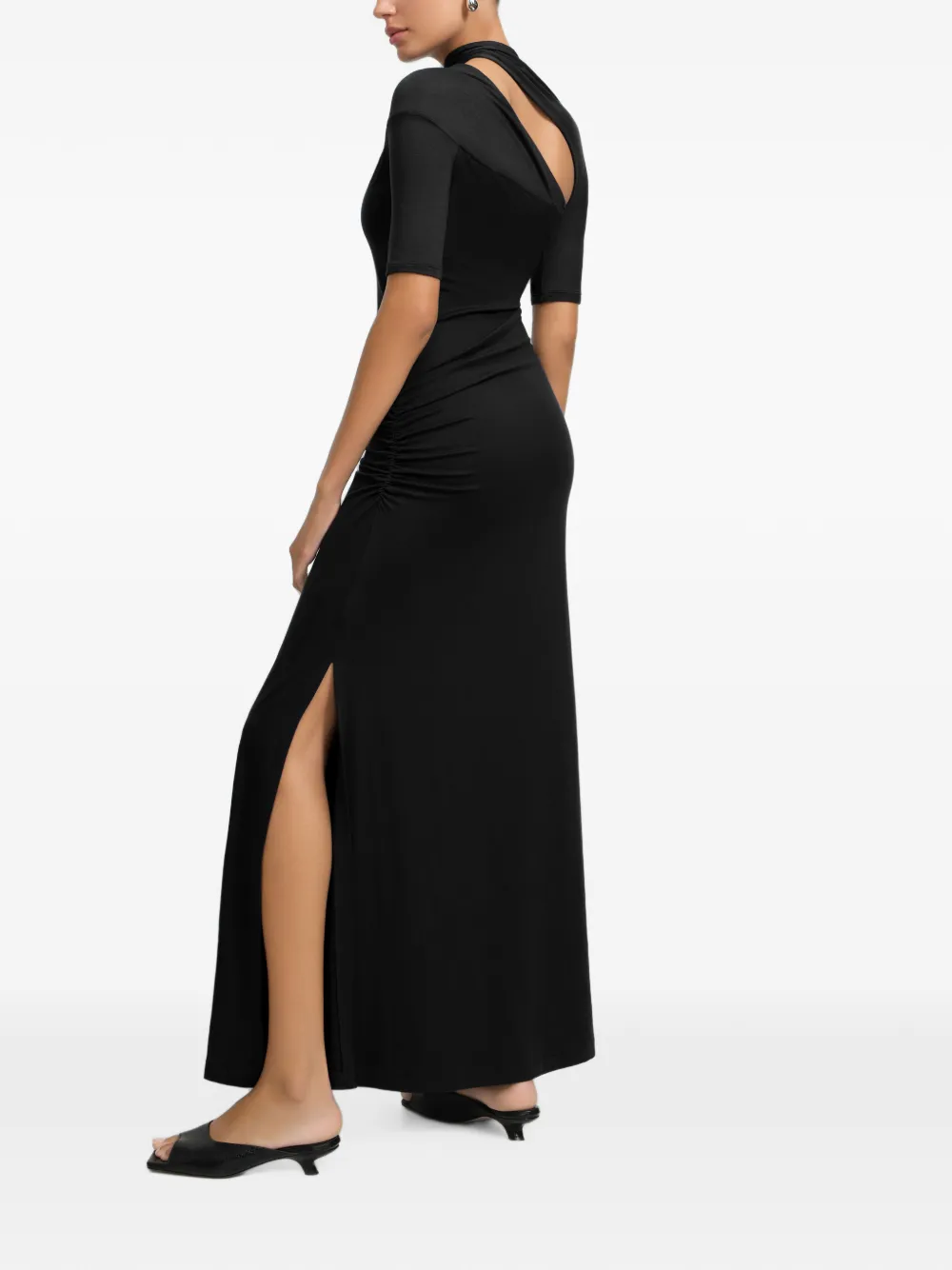 Marcella Zola maxi-dress Zwart