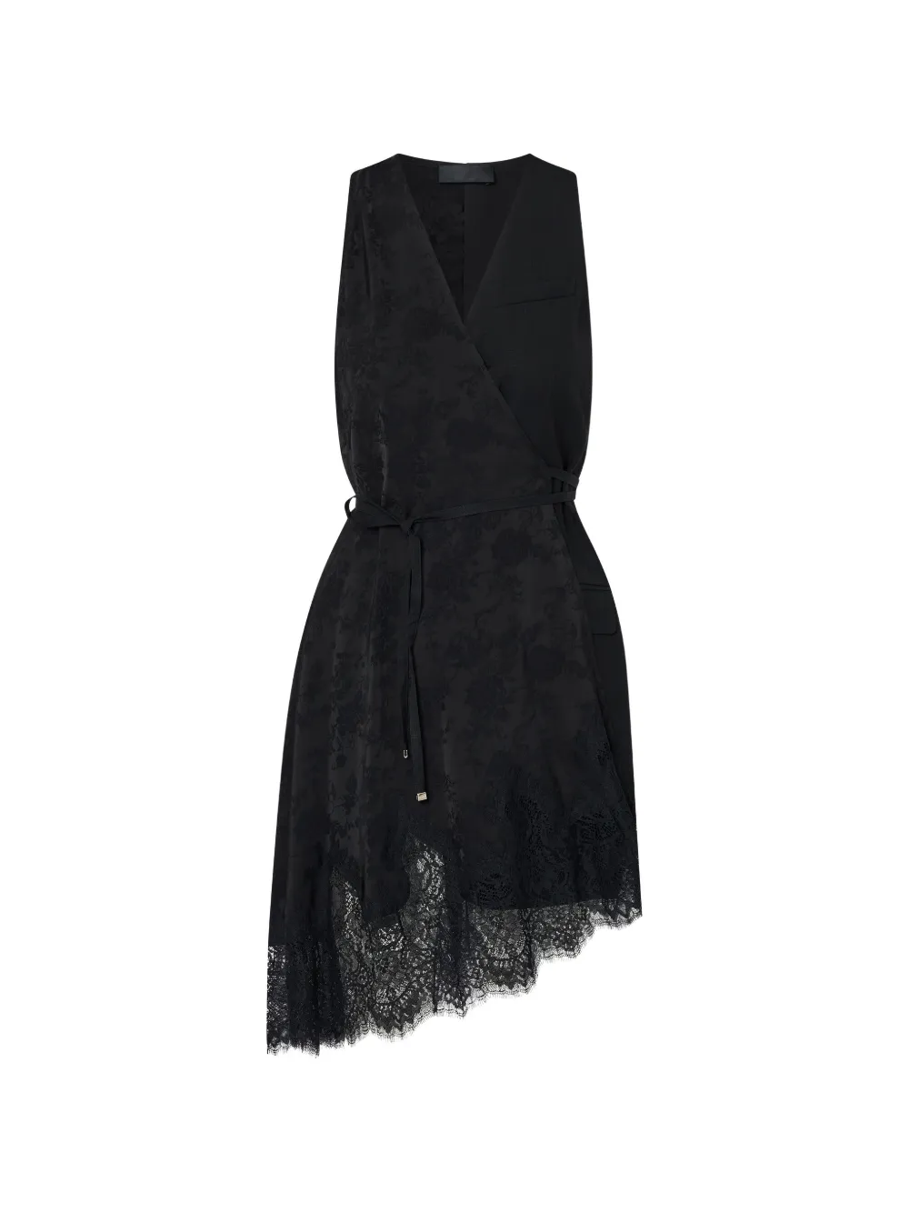 LIU JO short jacquard dress - Black