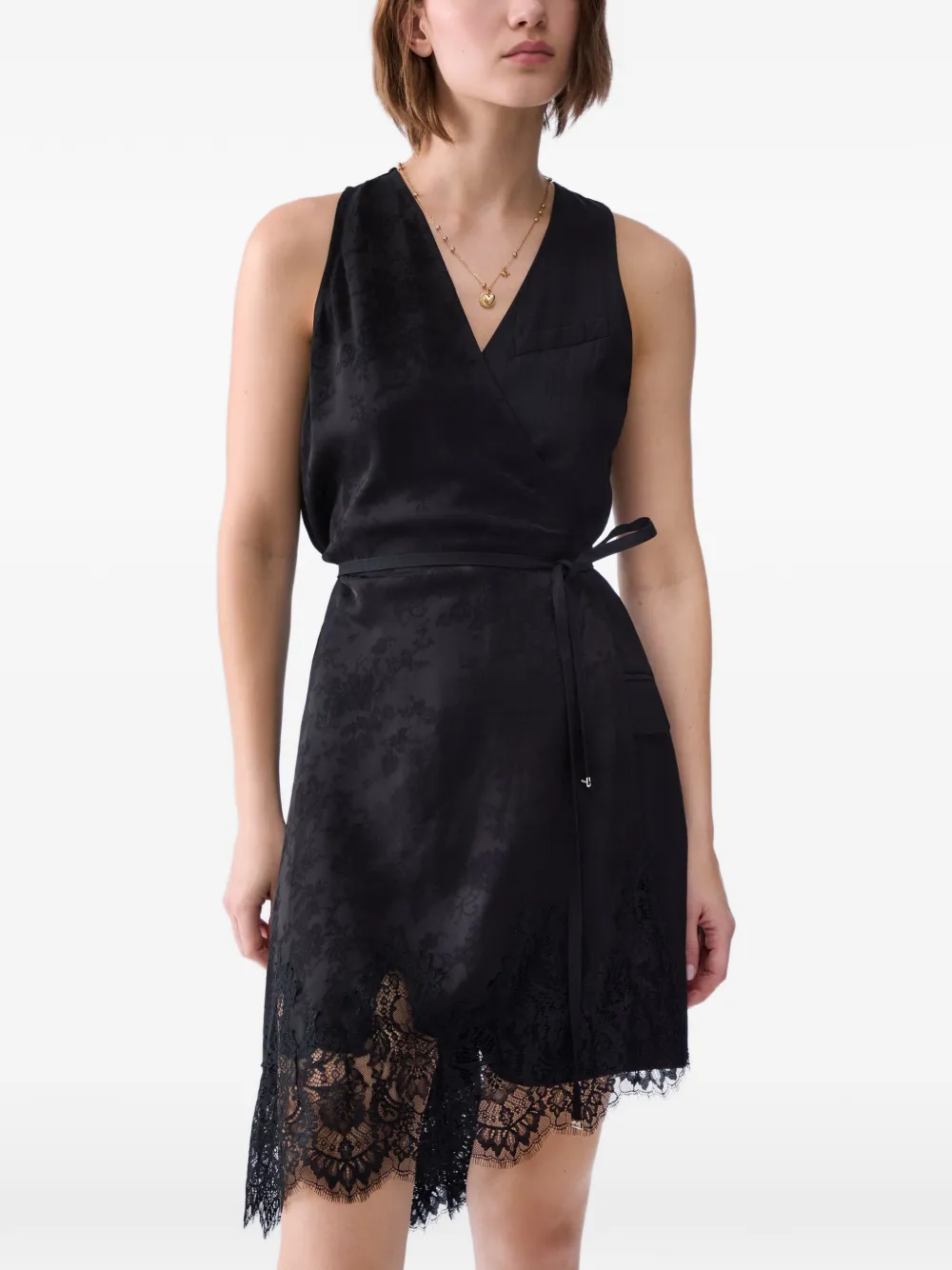 LIU JO Jurk met jacquard Zwart
