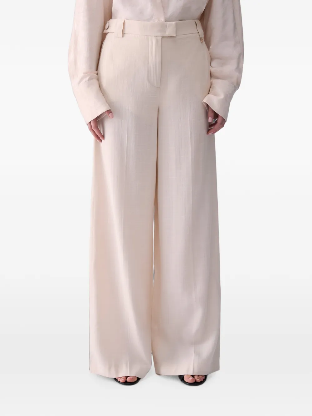 LIU JO Viscoset broek Beige