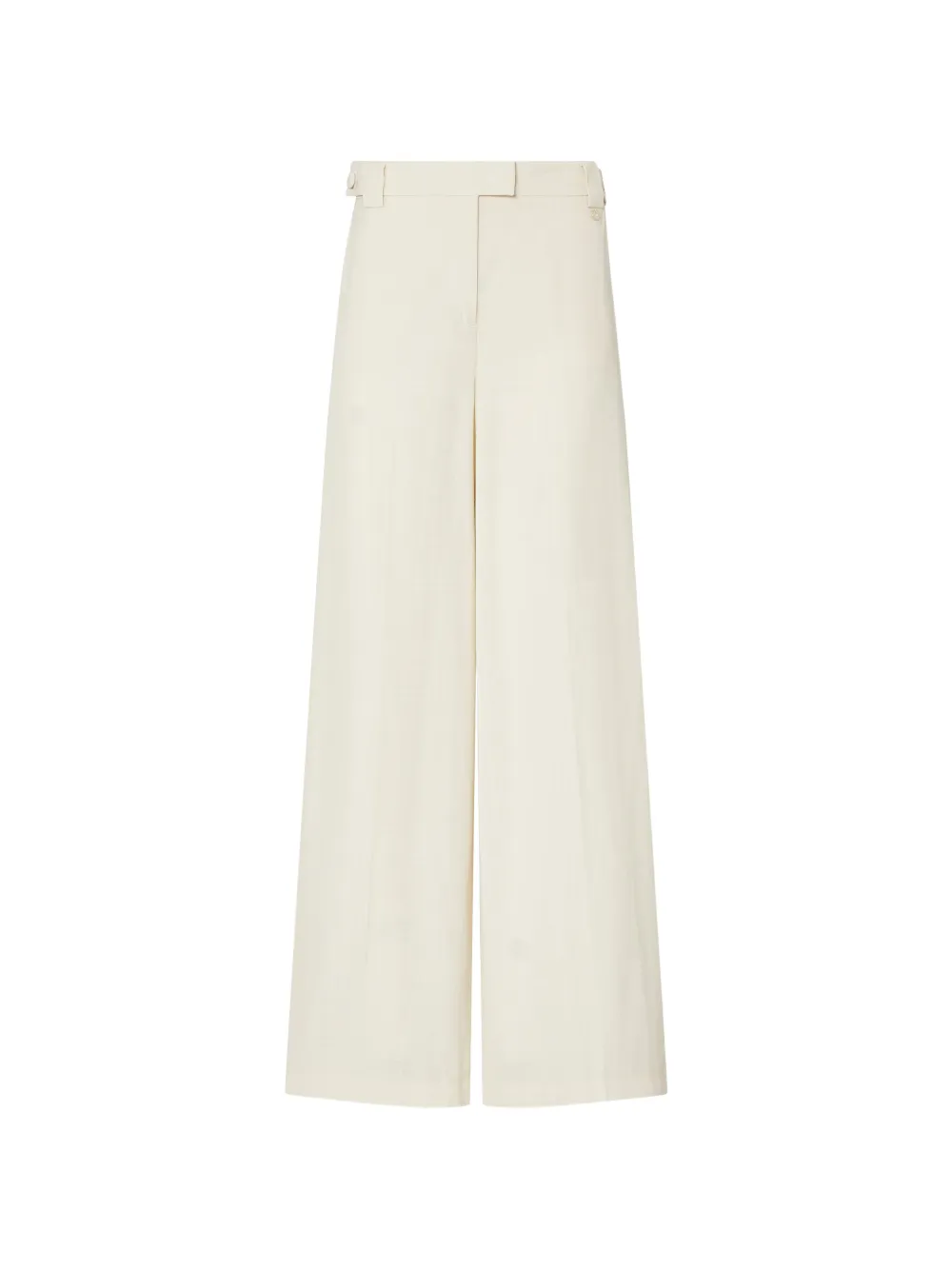LIU JO flamed viscoset trousers - Toni neutri