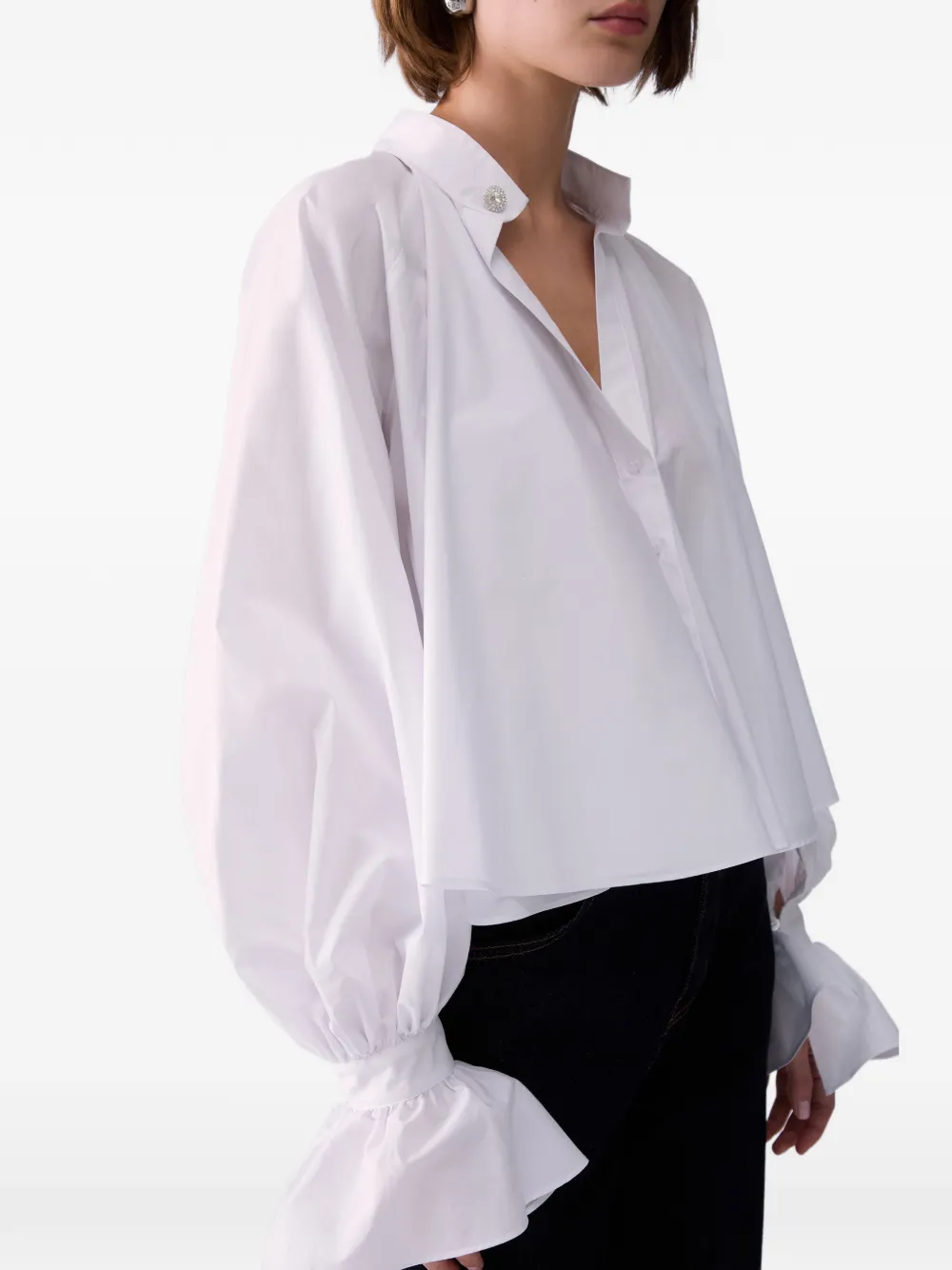 LIU JO Popeline blouse Wit