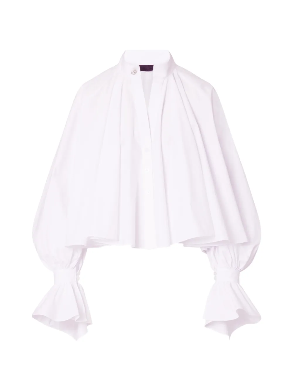 LIU JO soft poplin shirt - Bianco