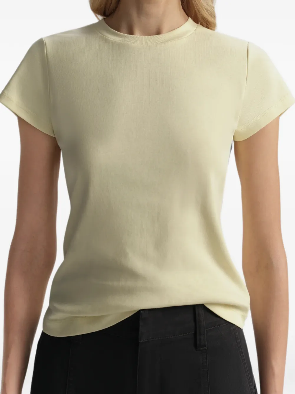 A.L.C. Harper katoenen T-shirt Geel