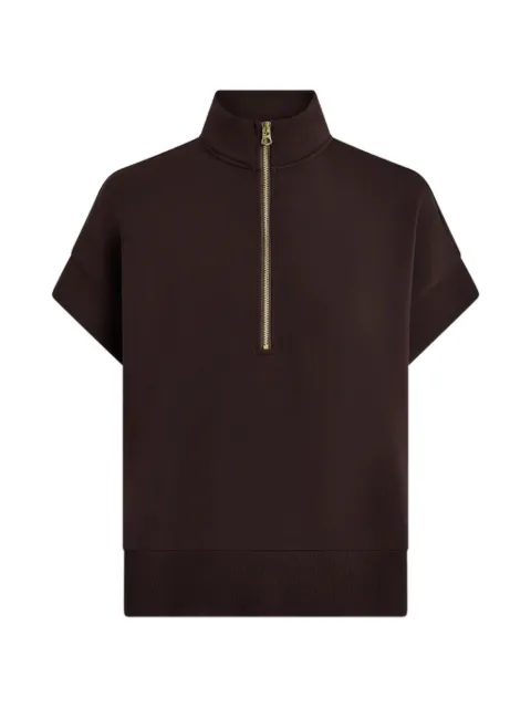 Varley Ritchie short-sleeve quarter-zip sweatshirt