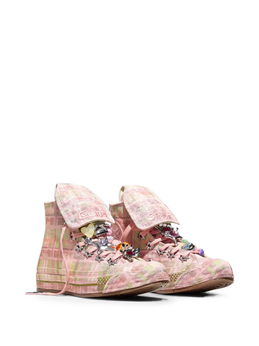 Converse x Collina Strada Chuck 70 high-top sneakers Roze