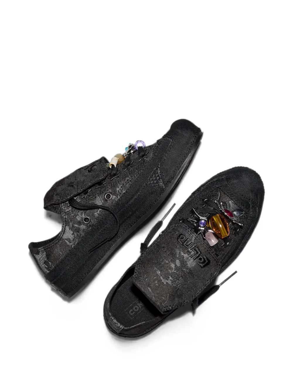 Converse x Collina Strada Chuck 70 sneakers verfraaid met bedels Zwart