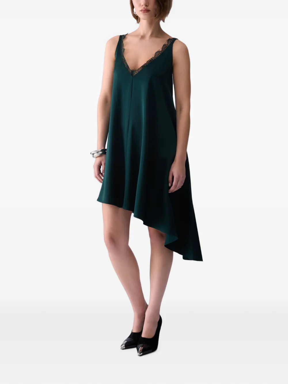 LIU JO Asymmetrische jurk Groen