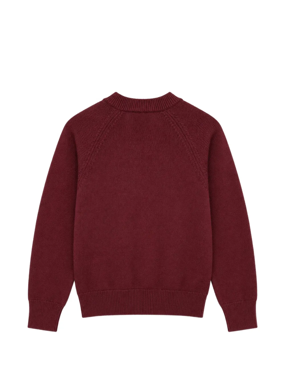 A.P.C. Sweater met logo Rood