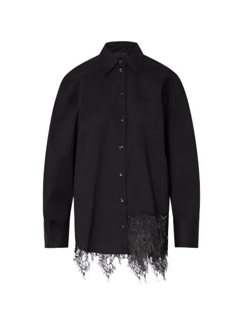 LIU JO poplin shirt with Lace