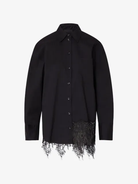 LIU JO poplin shirt with Lace