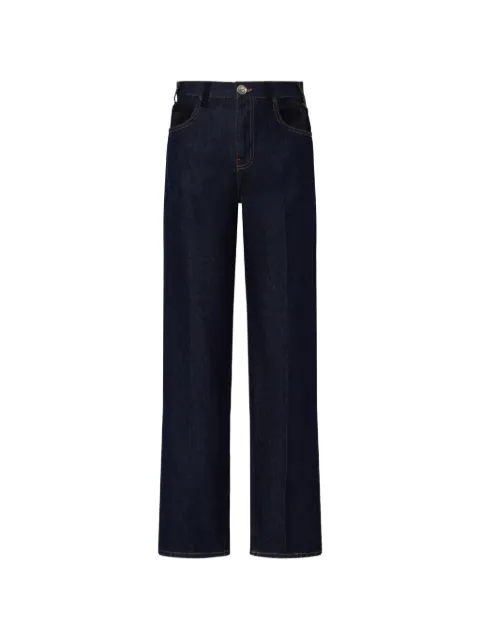 LIU JO straight jeans with fabric details