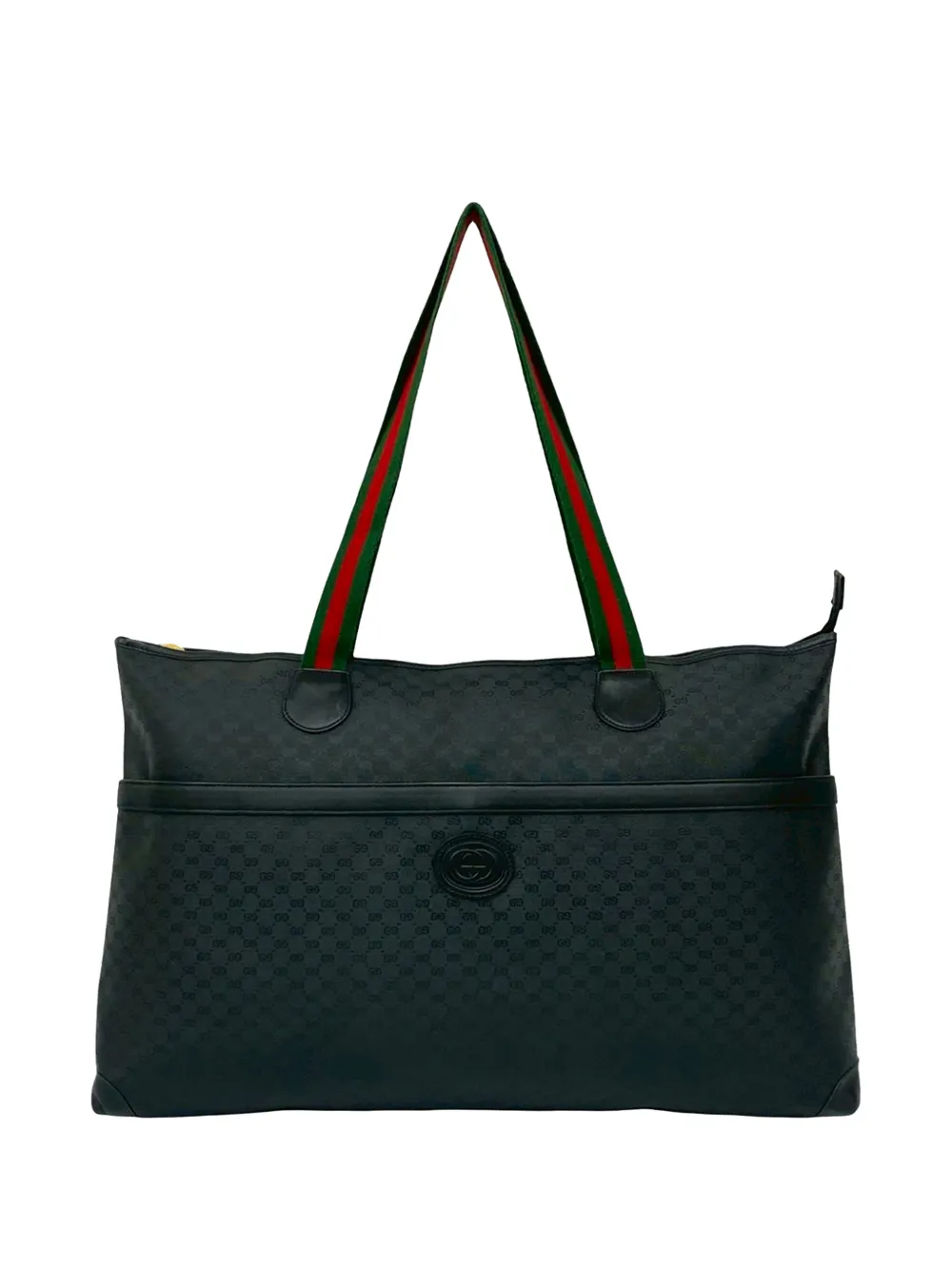 Gucci Pre-Owned Borsa tote GG Supreme XX secolo - Nero