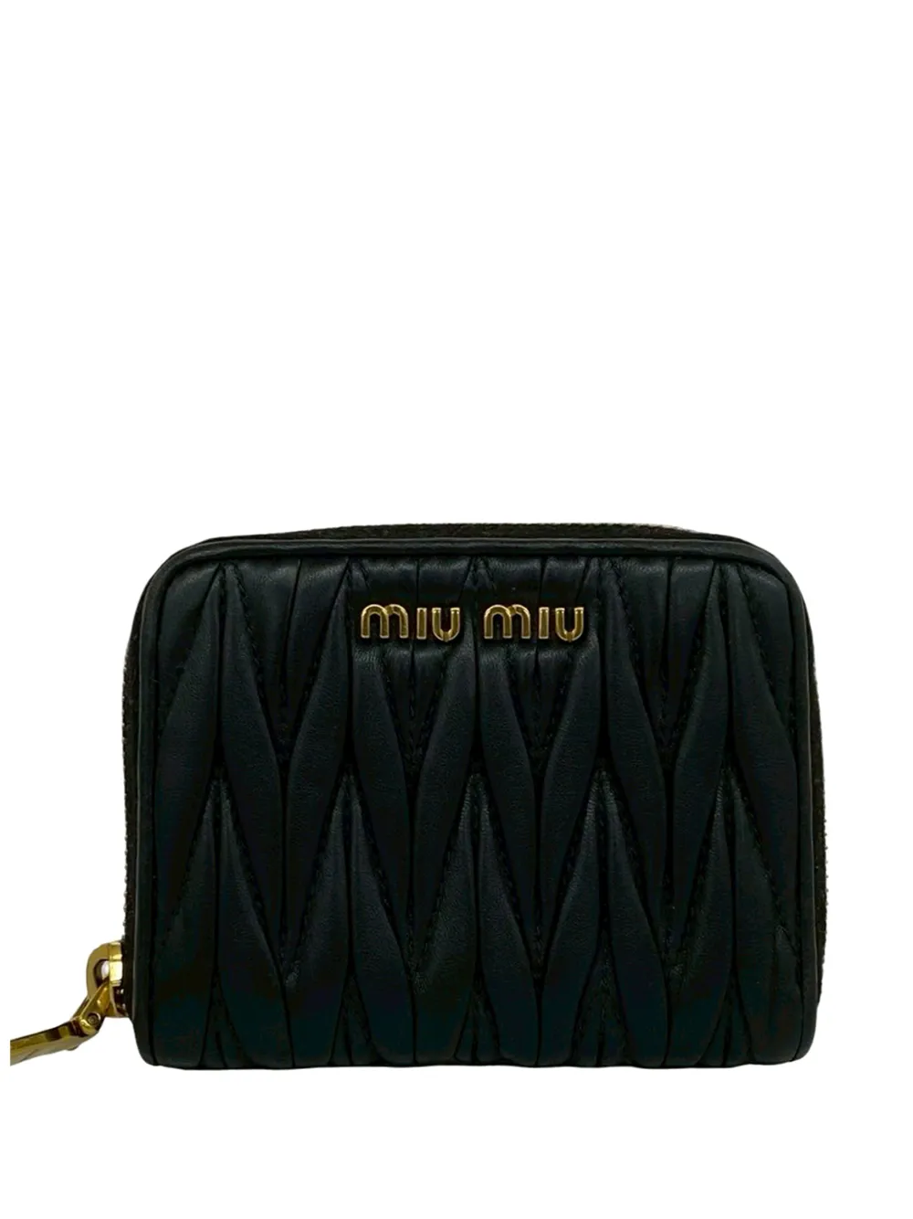 Miu Miu Pre-Owned Pouch Matelasse 2010-2026 - Nero