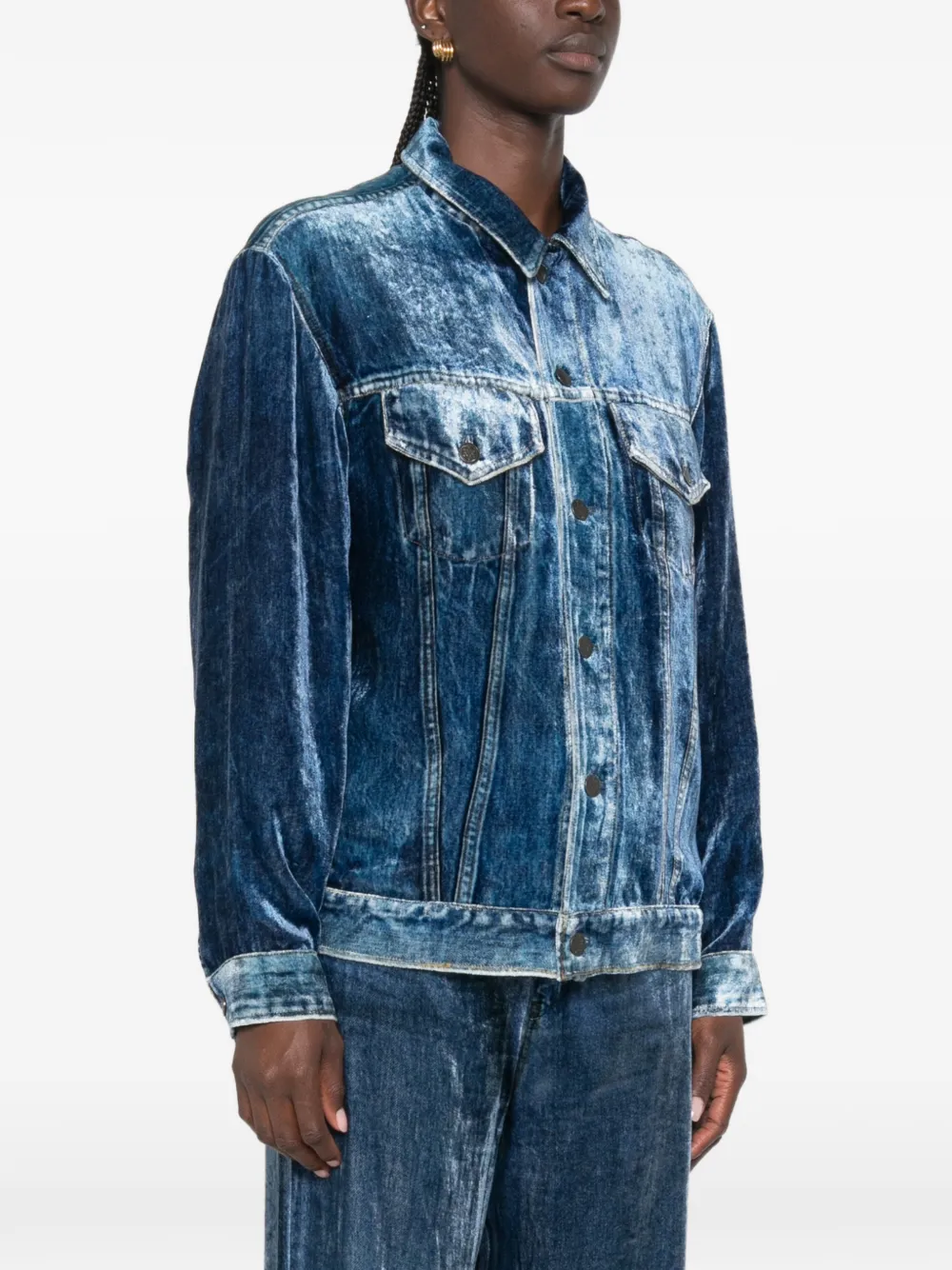 Pierre-Louis Mascia Kandox jack met knopen Blauw
