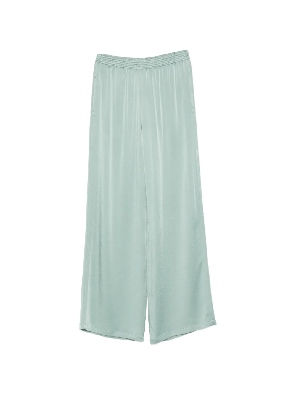 Fabiana Filippi satin wide-leg trousers - Grün