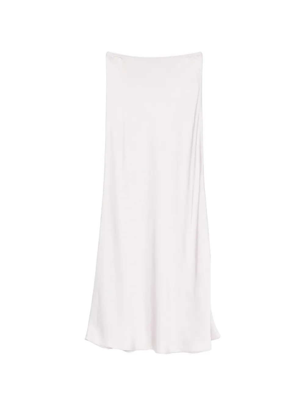 Fabiana Filippi satin-finish maxi skirt - Grau