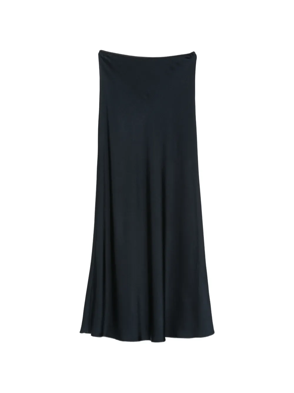 Fabiana Filippi satin-finish maxi skirt - Nero