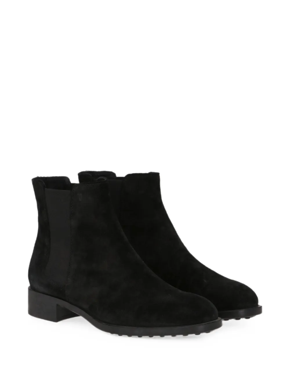 Tod's almond-toe chelsea boots Zwart