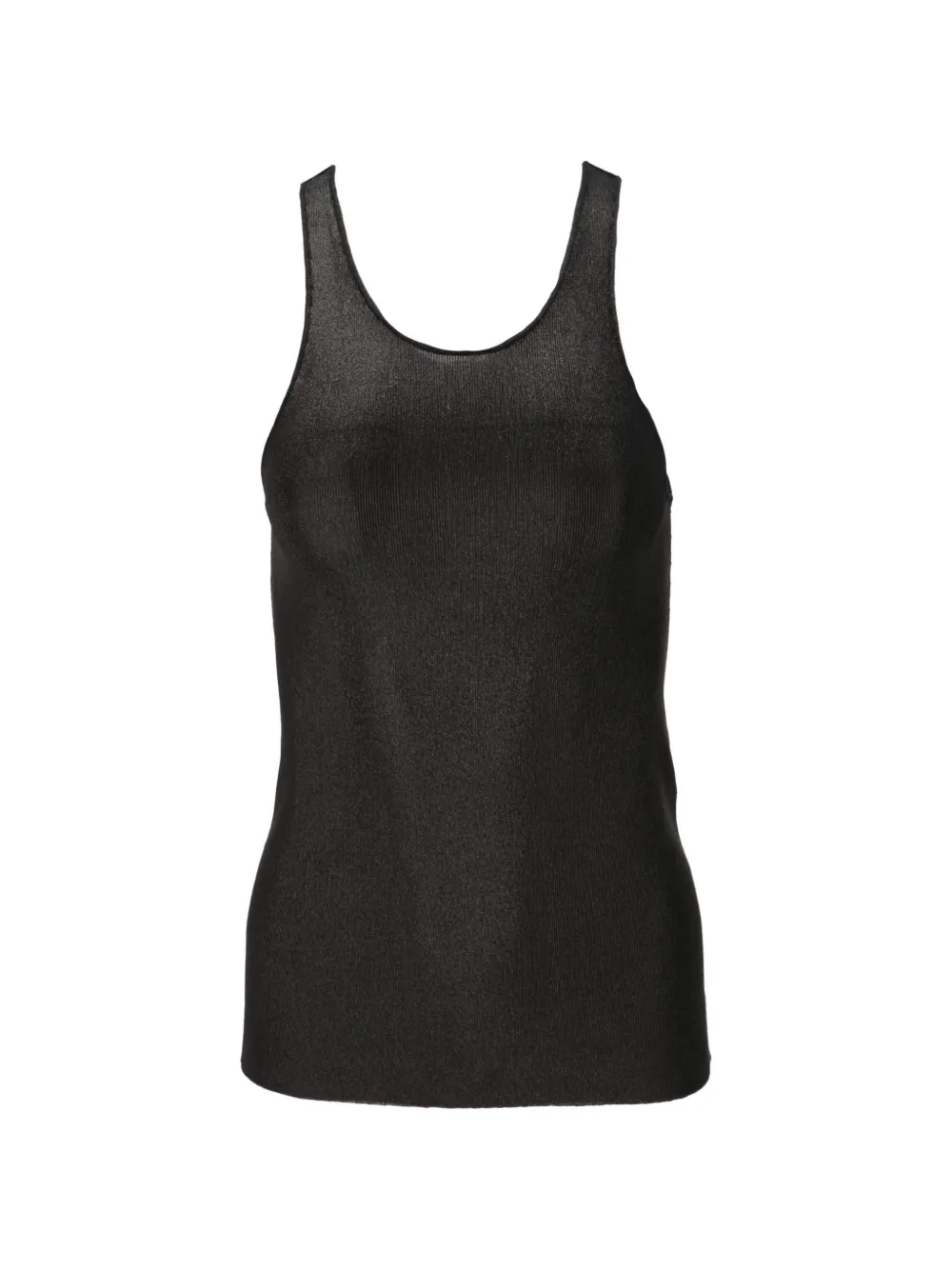 TOM FORD ribbed-knit tank top - Nero