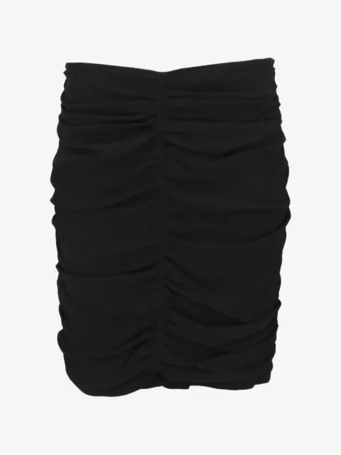 TOM FORD ruched zip-up skirt