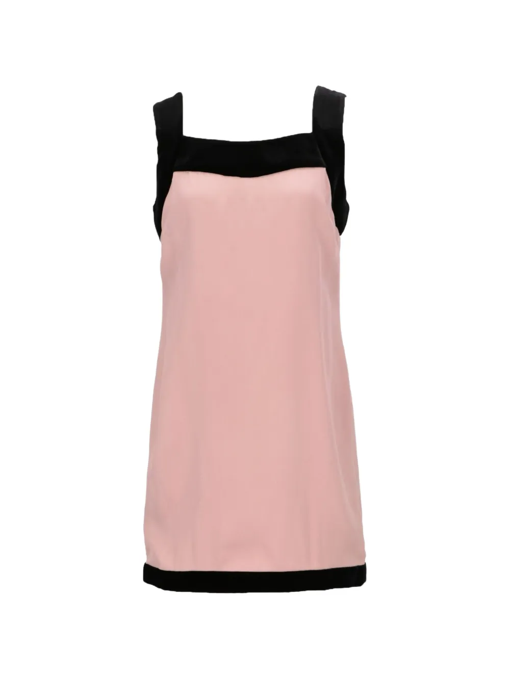 TOM FORD contrast-trim sleeveless mini dress - Pink