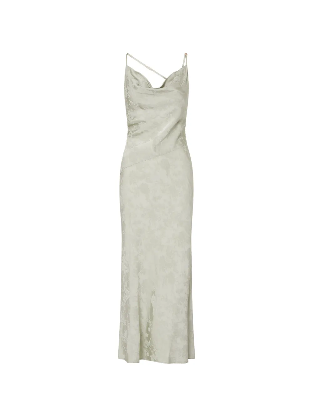 LIU JO long jacquard dress - Verde