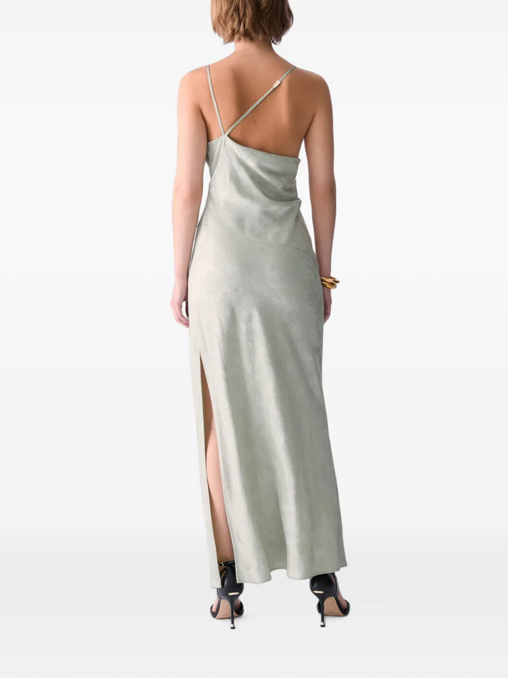 LIU JO Maxi-jurk met jacquard Groen