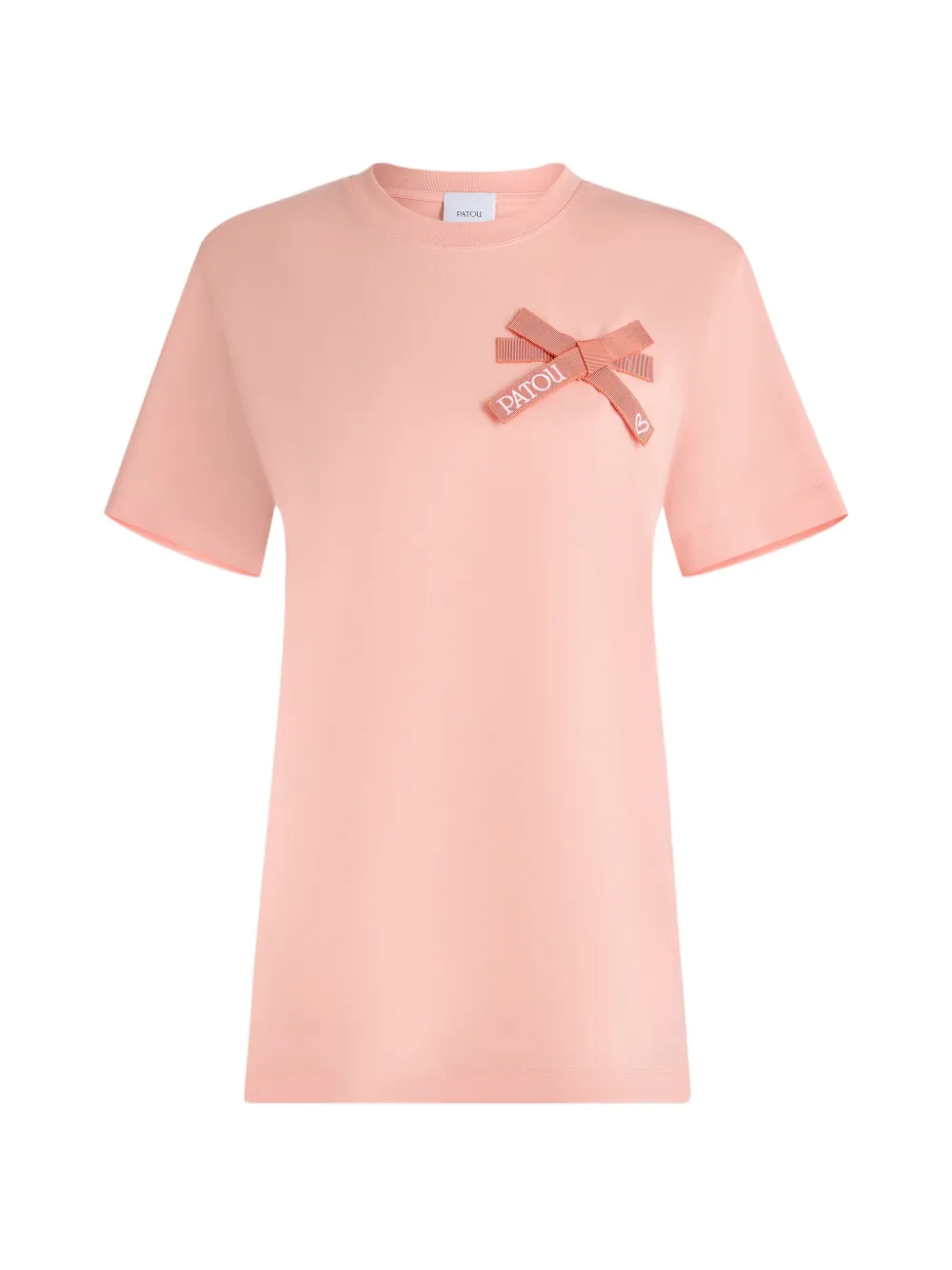 Patou T-shirt met strikdetail Roze