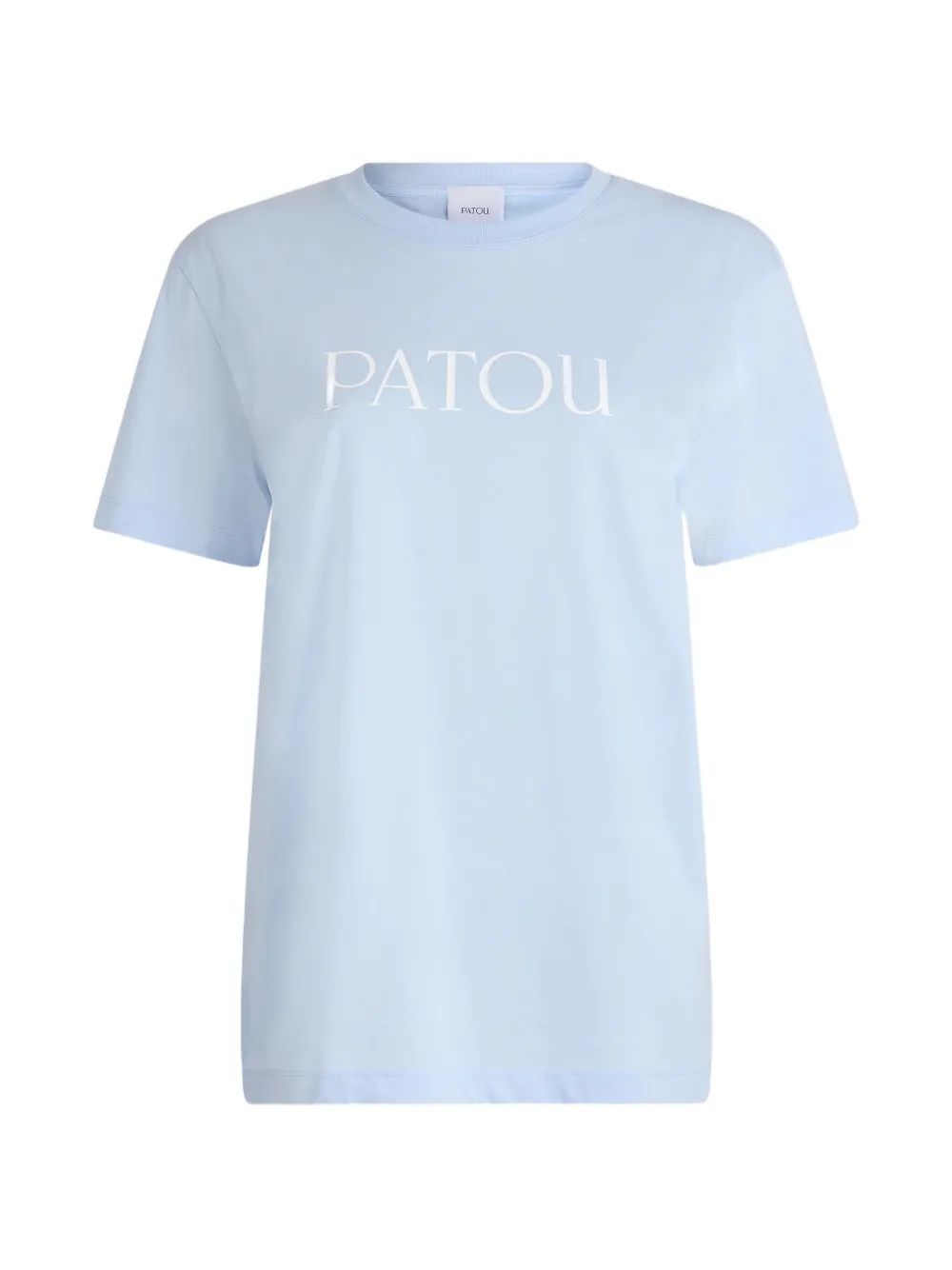 Patou T-shirt met logoprint Blauw