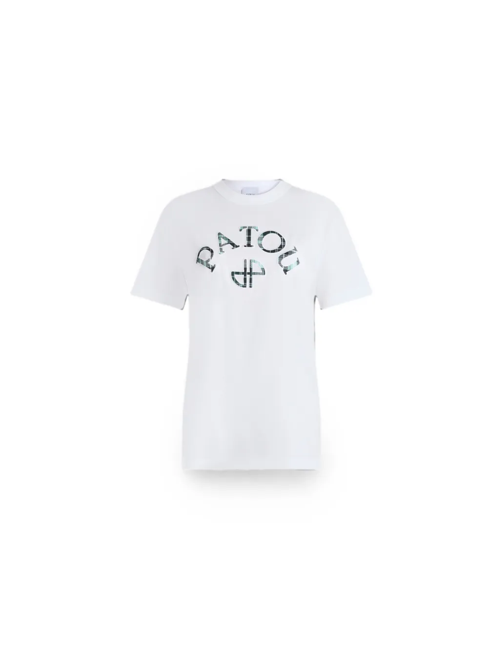 Patou T-shirt met logoprint Wit