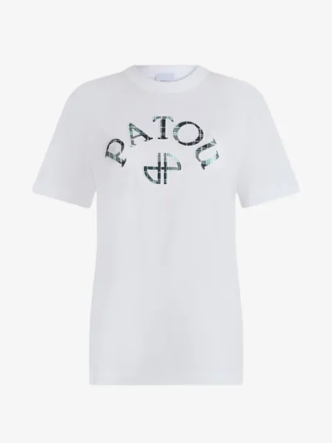 Patou playera con logo estampado